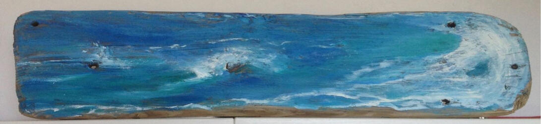 Driftwood Blue Sea 01